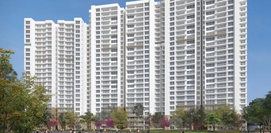 Prestige Golden Grove Apartment Main Elevation by Prestige Group located at Kollur, near Tellapur, Hyderabad Telangana